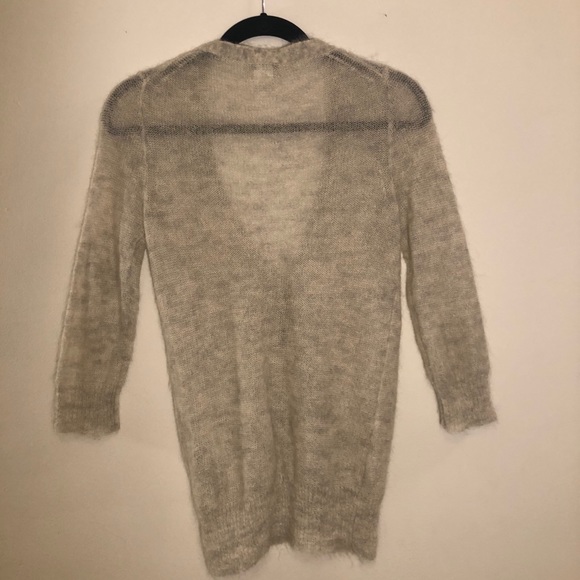 J. Crew Mohair Blend Long Cardigan Sweater - Picture 4 of 4